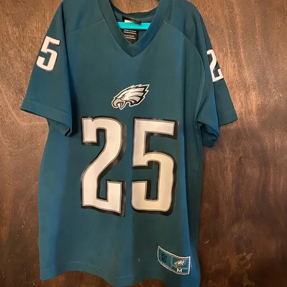 NFL Shirts Tops Nfl Lesean Mccoy 25 Philadelphia Eagles